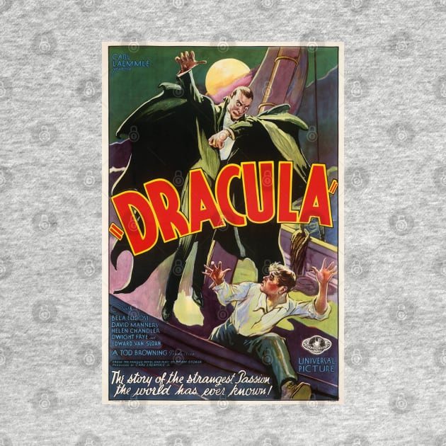 Dracula Movie Poster by MovieFunTime